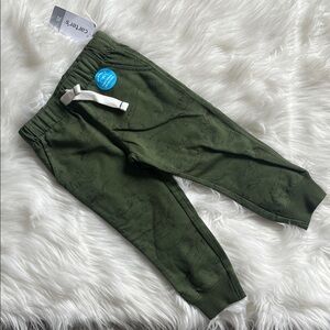 Carter's Olive Green Kids Joggers